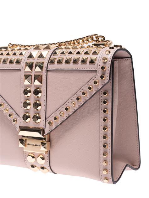 michael kors whitney studded bag